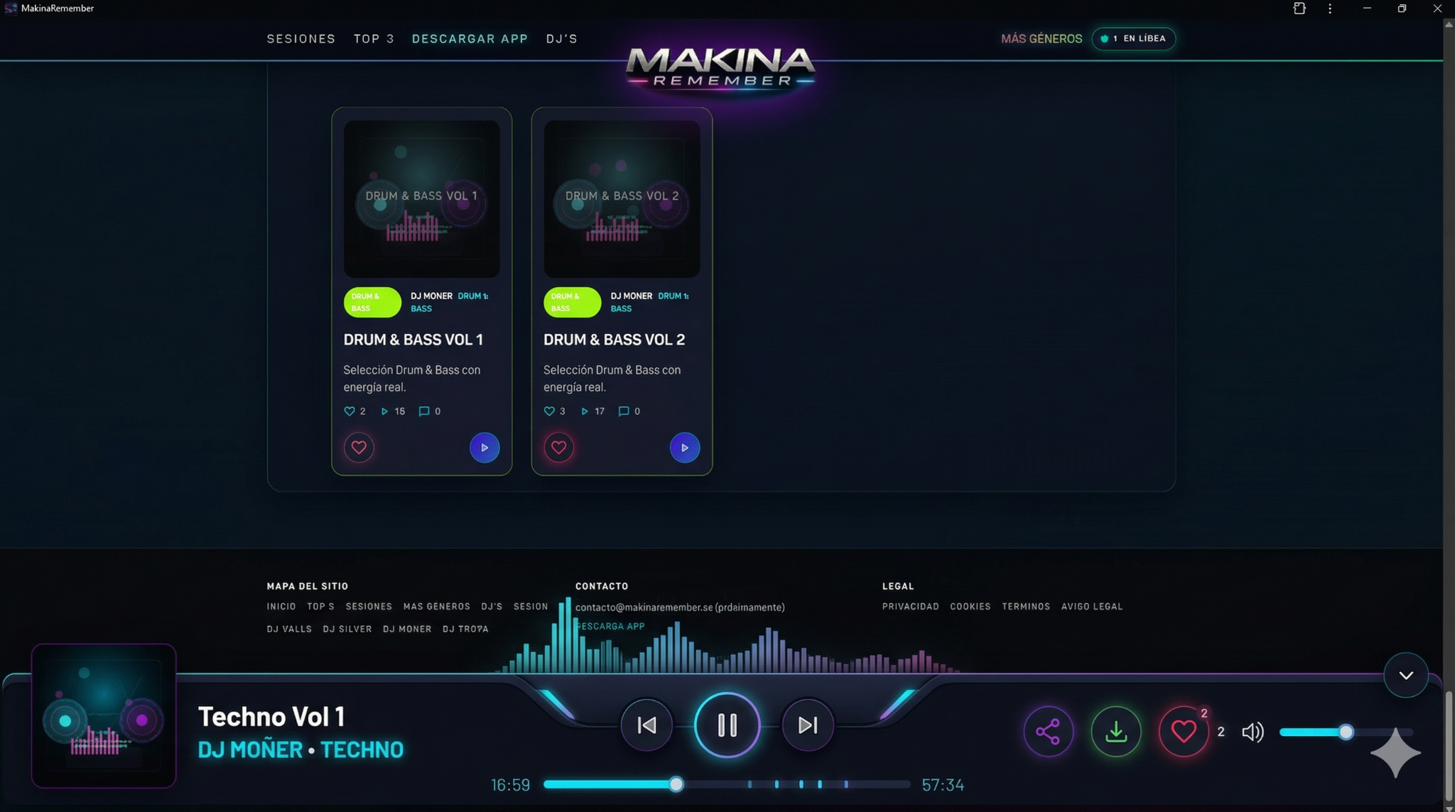 MakinaRemember - Archivo musical